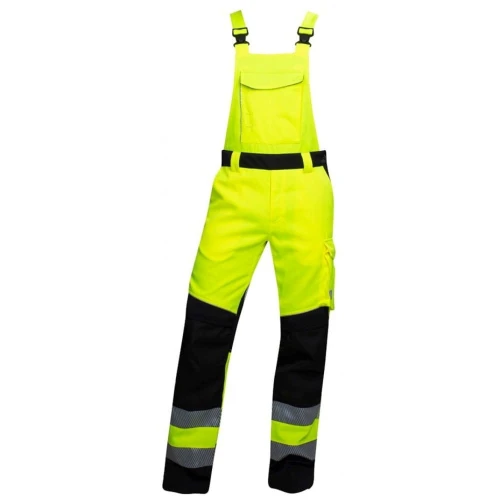 Spodnie ogrodniczki SIGNAL - żółto-czarny - 176-182cm - 50