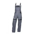 Spodnie ogrodniczki COOL TREND - szaro-czarny - 176-182cm - 56