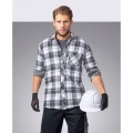Koszula flanelowa OPTIFLANNEL - szary - L