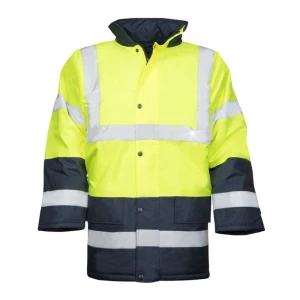 Kurtka oblaskowa REF601 zimowa - żółty - XXL