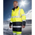 Kurtka HI-VIZ 4/1 - żółto-niebieski - L