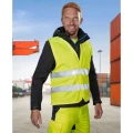 Kamizelka ostrzegawcza BOLT - żółty - L-XL