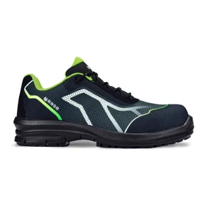 Półbuty Oren Shoe S3 SRC - czarny/zielony - 42