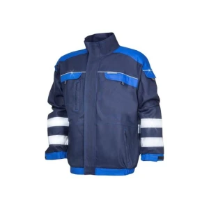 Bluza odblaskowa COOL TREND - granatowo-niebieski - XXXL