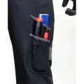 Spodnie ogrodniczki COOL TREND - czarny - 176-182cm - 54