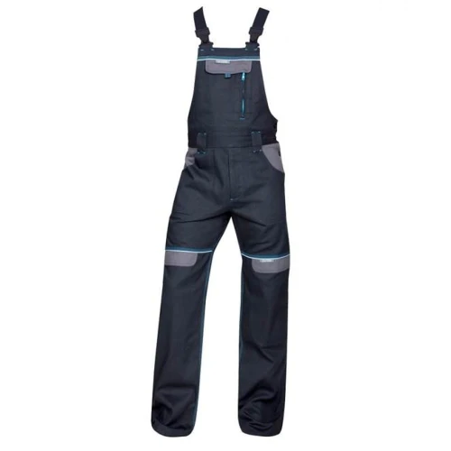 Spodnie ogrodniczki COOL TREND - czarny - 176-182cm - 56