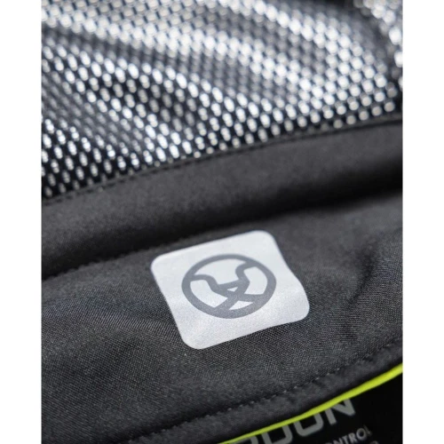 Kurtka softshell VISION zimowa - czarny-żółty - XXXL
