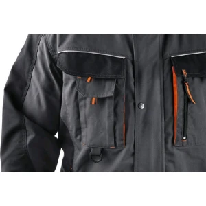 Bluza CXS SIRIUS LUCIUS męska - szaro-pomarańczowy - 48