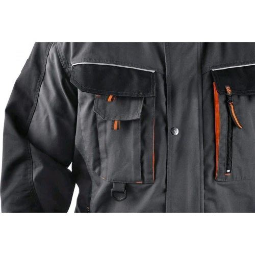 Bluza CXS SIRIUS LUCIUS męska - szaro-pomarańczowy - 60