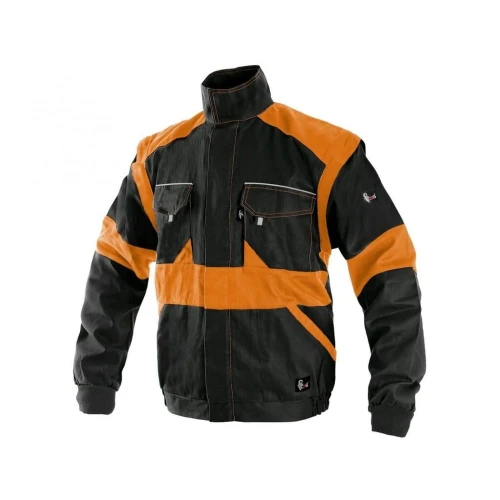 Bluza CXS LUXY EDA męska - czarno-pomarańczowy - 54