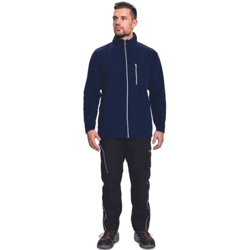 Bluza polarowa KARELA - granatowy - XXL