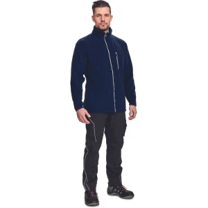 Bluza polarowa KARELA - granatowy - XXXL