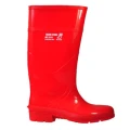 Buty męskie PVC kwaso-ługoodporne 13111 - czerwony - 44