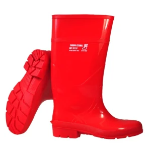Buty męskie PVC kwaso-ługoodporne 13111 - czerwony - 45