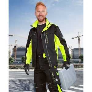 Bluza robocza NEON - czarno-żółty - 5XL