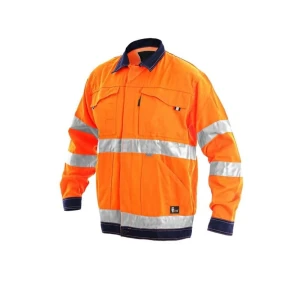 Bluza CXS NORWICH męska ostrzegawcza - pomarańczowo-niebieski - 64