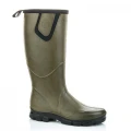 Kalosze męskie PU ANGLER PRO 719 - ziel/sp.czarny - 41