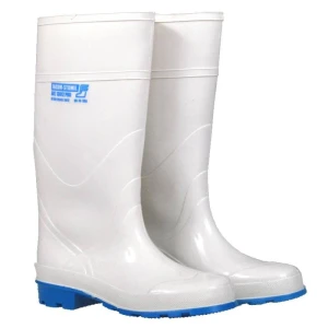 Buty męskie PVC dla przem.spożywczego 13012F - biało-niebieski - 42