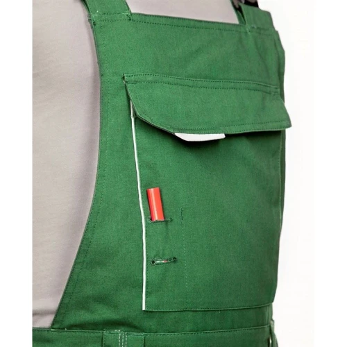 Spodnie ogrodniczki URBAN+ - zielony - 170-175cm - XXL