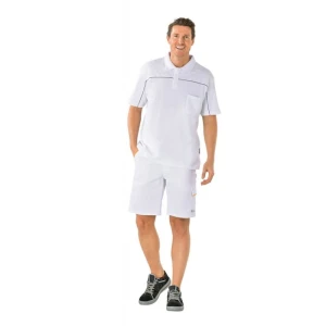Szorty męskie HIGHLINE 2377 - biały/biały/żółty - XXL