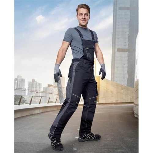 Spodnie ogrodniczki URBAN+ - czarny - 176-182cm - 52