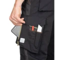 Spodnie ogrodniczki URBAN+ - czarny - 176-182cm - 62