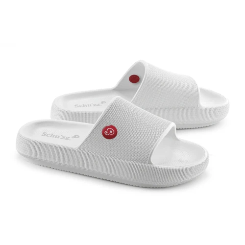 Klapki SCHU`ZZ CLAQUETTE WHITE - 39-40