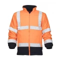 Bluza polarowa odblaskowa HI-VIZ REF402 - pomarańczowy - M