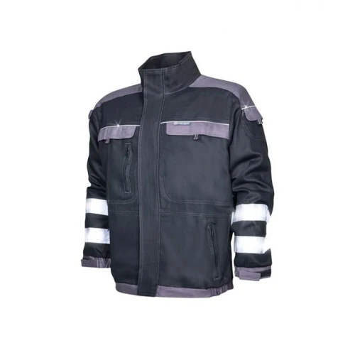 Bluza odblaskowa COOL TREND - czarno-szary - 56