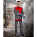 Bluza spawalnicza MATTHEW 01 - czarno-czerwony - 60