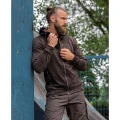 Bluza ARDON®3DBreathe melange - brązowy - S
