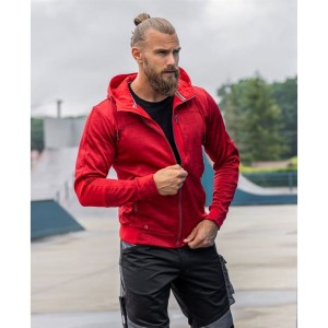 Bluza ARDON 3DBreathe melange - czerwony - XL