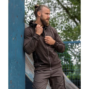 Bluza ARDON®3DBreathe melange - brązowy - 2XL