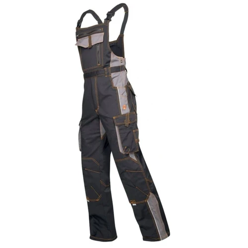 Spodnie ogrodniczki VISION 03 - czarno-szary - 170-175cm - 60