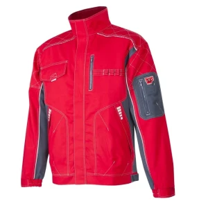 Bluza robocza VISION 01 - czerwono-szary - 62