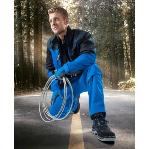 Bluza 4TECH 01 - niebiesko-czarny - 176-182cm - 4XL