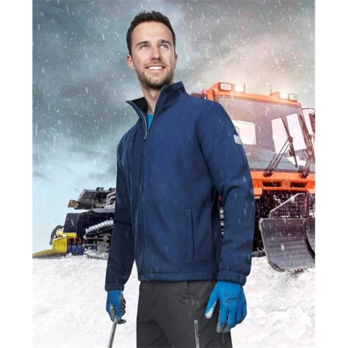 Bluza polarowa 450 - granatowy - XS