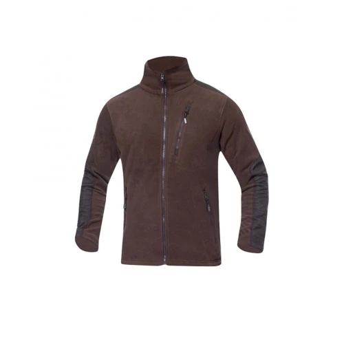 Bluza polarowa 4TECH - brązowy - XXXL