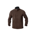 Bluza polarowa 450 - brązowy - 4XL