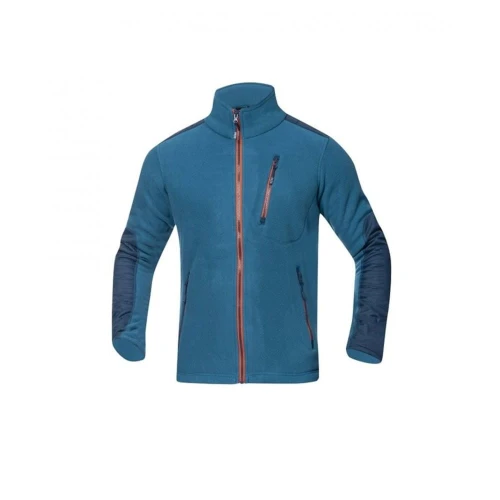 Bluza polarowa 4TECH - niebieski-petrol - XXL