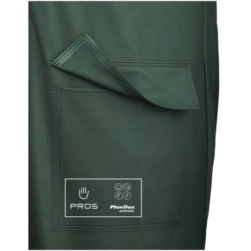 Płaszcz antyelektrostatyczny 106/A PLAVITEX - zielony - 48/XS