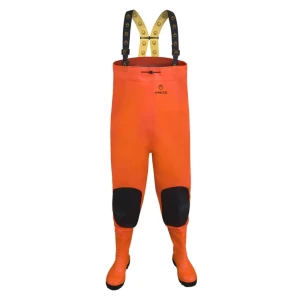 Spodniobuty SBM01 FLUO MAX S5 - flupomarańczowy - 48