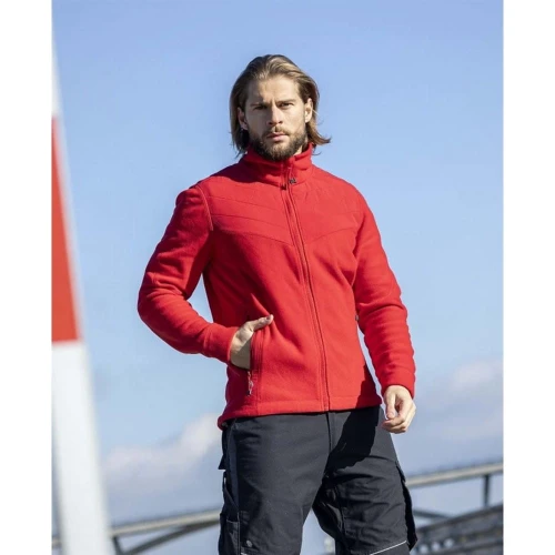 Bluza ARDON SoftFLEECE COMBO - czerwony - M