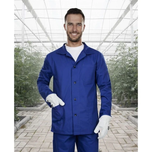 Bluza robocza i spodnie do pasa KLASIK -niebieski - 183-190cm - 60
