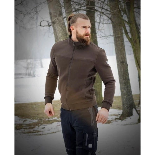 Bluza M007 - brązowy - L