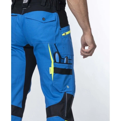 Spodnie robocze do pasa Ardon 4Xstretch - niebieski - 50
