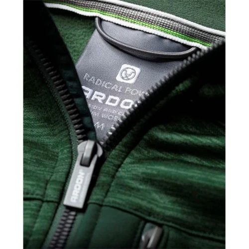 Bluza ARDON®3DBreathe melange - zielony - M