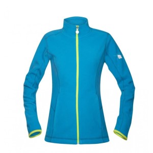 Bluza polarowa FLORET damska - jasnoniebieski - S