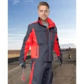 Bluza robocza NEON - szaro-czerwony - 5XL