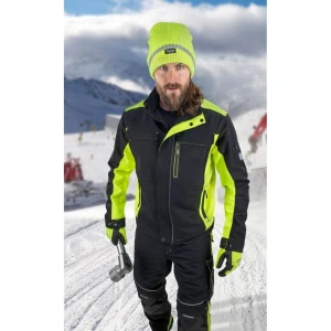 Bluza robocza NEON WINTER - czarno-żółty - 5XL
